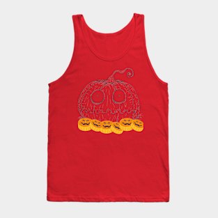 Crazy Pumpkin Tank Top